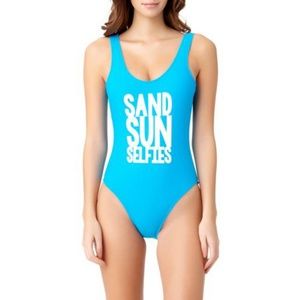 NWT Sand Sun Selfies One Piece Swimsuit O